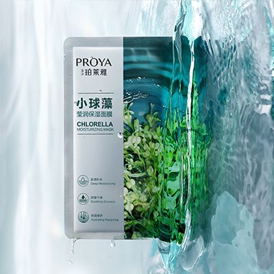 w66小球藻莹润保湿面膜